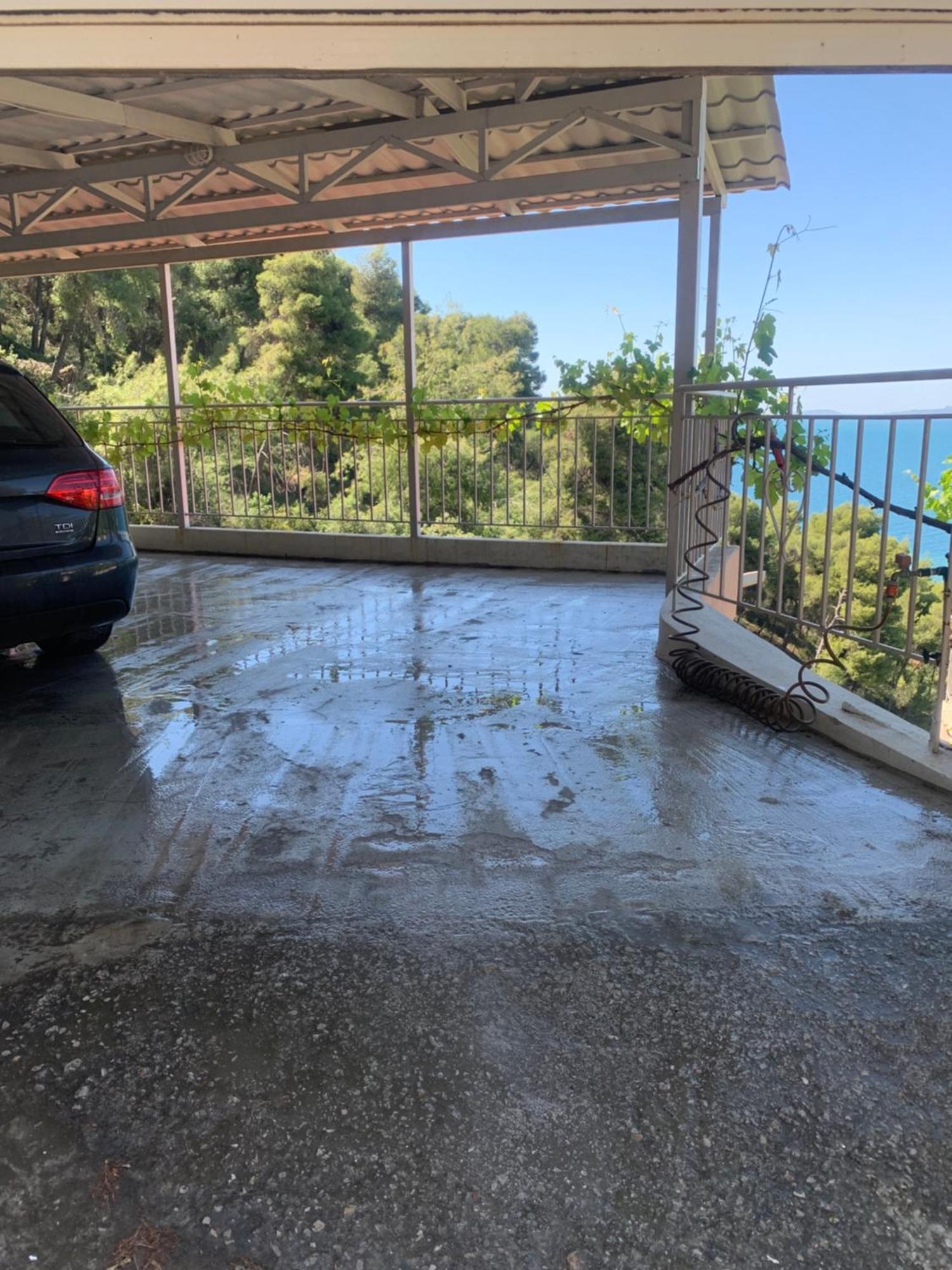 Amfiteatrico Sea View - Kalamos Attiki Apartment Markopoulon Oropou Bagian luar foto