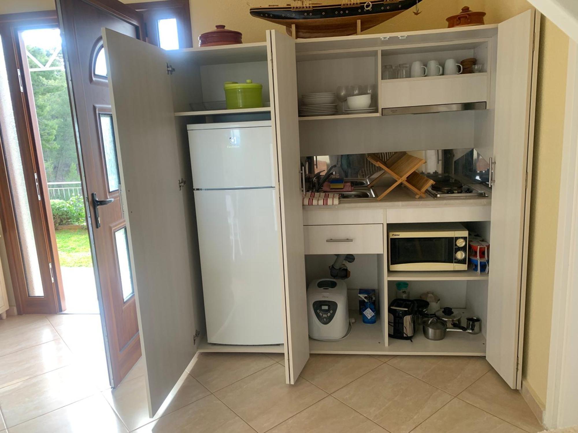 Amfiteatrico Sea View - Kalamos Attiki Apartment Markopoulon Oropou Bagian luar foto