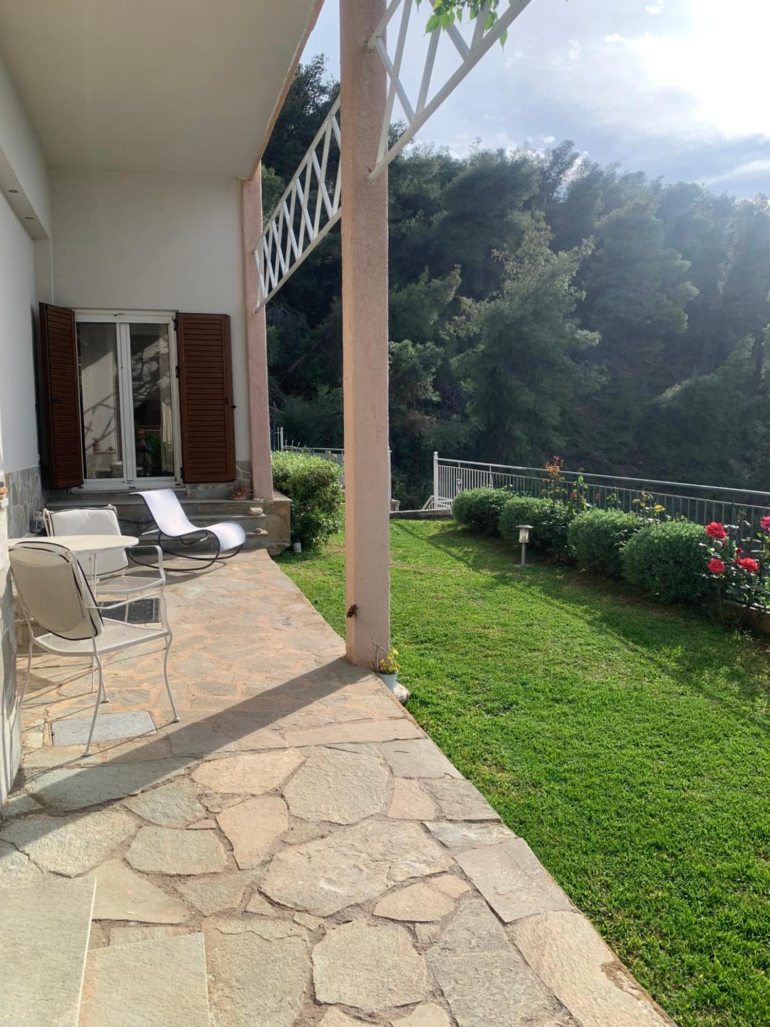 Amfiteatrico Sea View - Kalamos Attiki Apartment Markopoulon Oropou Bagian luar foto
