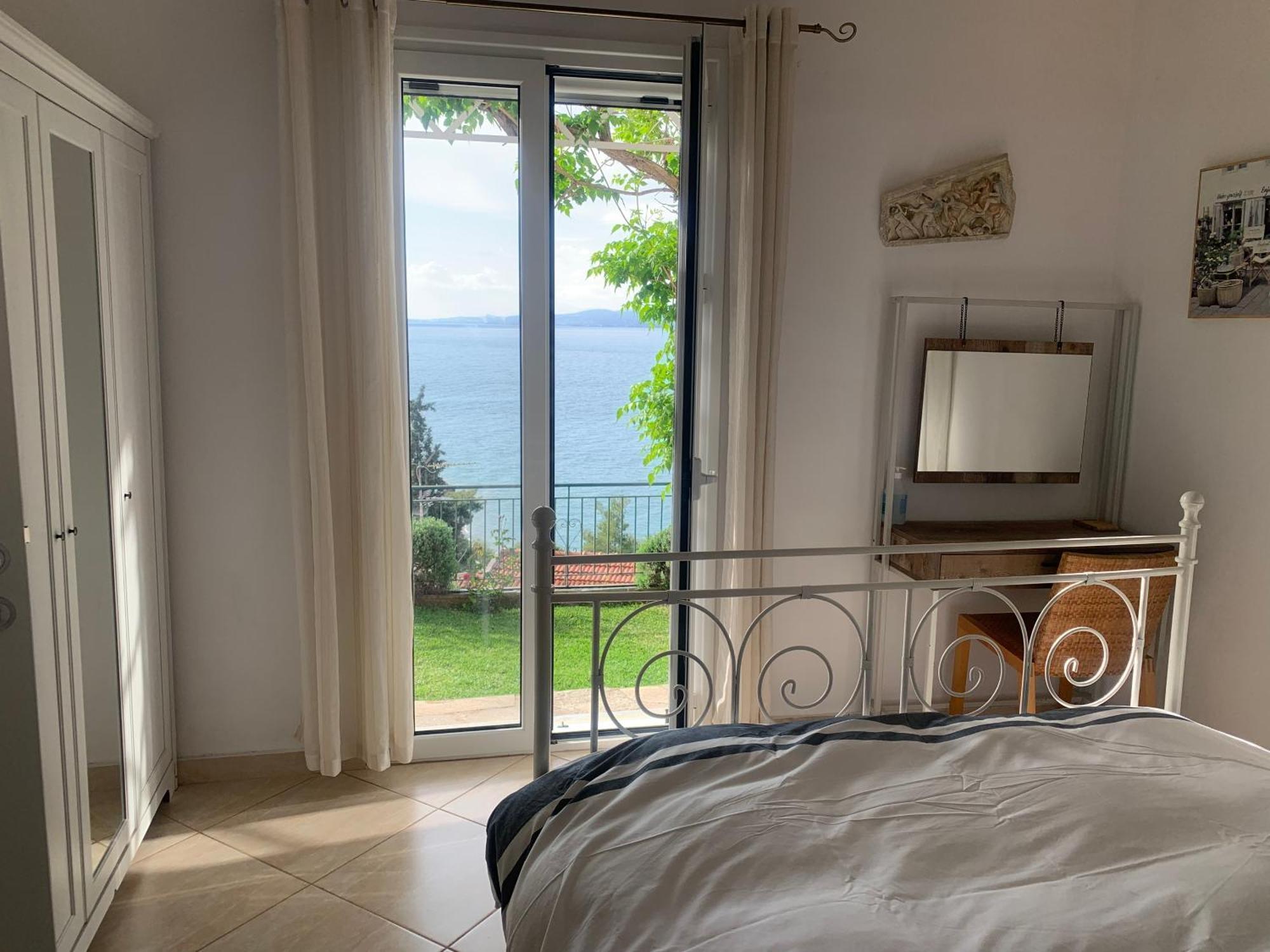 Amfiteatrico Sea View - Kalamos Attiki Apartment Markopoulon Oropou Bagian luar foto